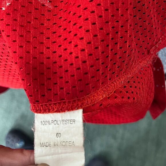 Vtg Steve Francis Jersey 60 Red All Star LA 2004 #14 Reebok For NBA Athlete +2 L - Picture 7 of 12